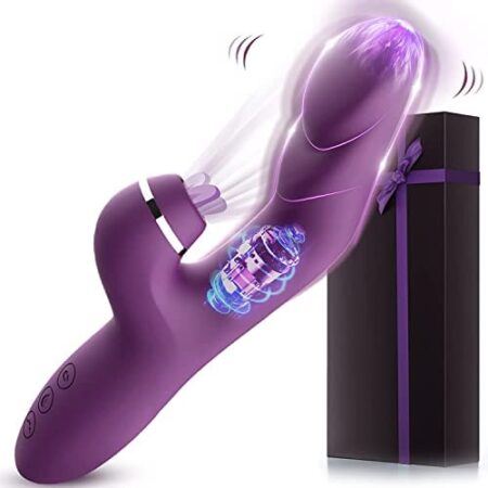 G Spot Vibrator, Heating Adult Sex Toys With10 Licking Modes Vibrating Dildo Clitoral Stimulator Sex toys4couples Men & Women Thrusting Dildo Adult Toys Vbrater, Vibrators for Women Pleasure Sex Toy