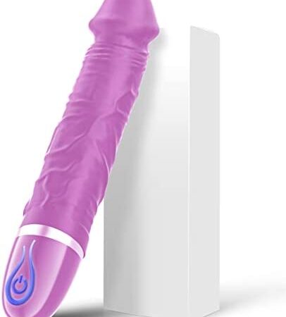 Vibrator Dildo Sex Toys for Womens Sex G Spot Clitoral Stimulator Realistic Dildos 7 Vibrations Dido Vibrating Sex Wand Vibrator Sex Toys4couples Men & Women Toys 18+ Adult Female