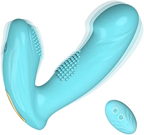 Wearable Panty Vibrator with Wireless Remote Control for G Spot Clitoral Stimulation, Rechargeable Butterfly Vibe with 12 Vibrations Modes, Vibrating Dildo Adult Sex Toys for Women Couples Play