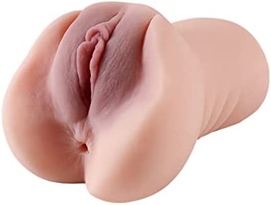 MEILOV Realistic 3D Pocket Pussy 2 in 1 Mastruabtor, Sex Toy for Men, Pocket Pussy, Masturbator for Men, Masturbation Aid, Travel Pussy