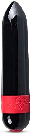 BeHorny 10 Modes Mega Power Rechargeable Bullet Vibrator, Ltd Edition Black