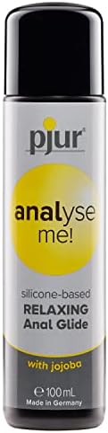 pjur Analyse me! Relaxing - Silicone-Based Personal Lubricant for Comfortable Anal Sex - Extra-Long Lubrication (100ml)