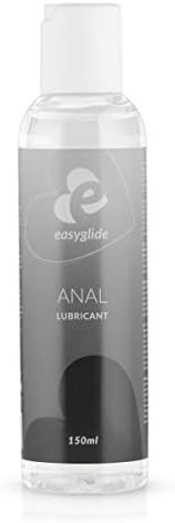 EasyGlide Anal Water Based Lubricant – Compatible with Latex and Silicone – Non Sticky Anal Lube – 150ml